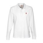POLO CITROËN UNISEX LONG SLEEVE WHITE LOGO