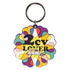 COLORFUL CITROËN 2CV KEYCHAIN