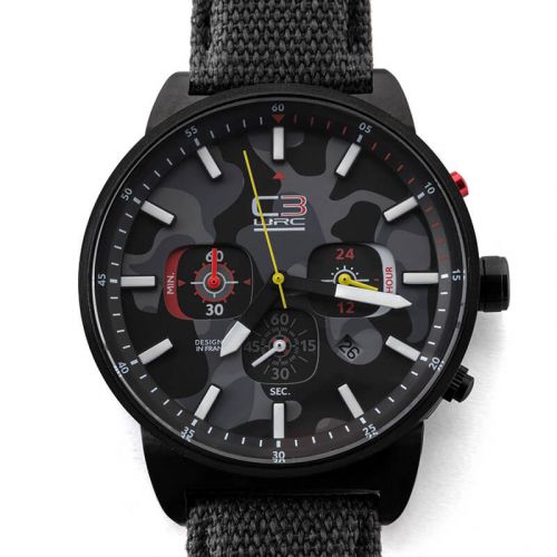 CITROËN X_43 CAMO MEN'S WATCH BLACK
