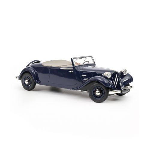 MINIATURE CITROËN TRACTION CABRIOLET 1938 1:18 DARK BLUE