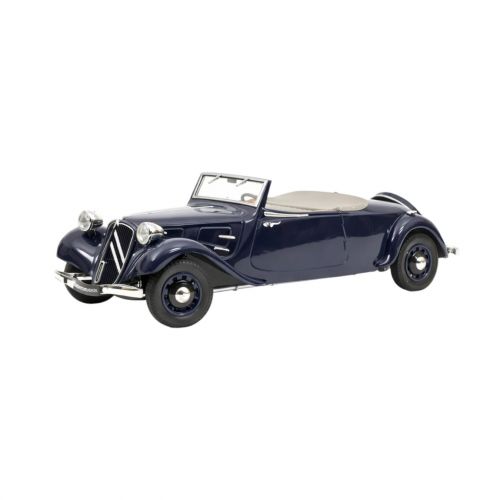 MINIATURE CITROËN TRACTION CABRIOLET 1938 1:18 DARK BLUE