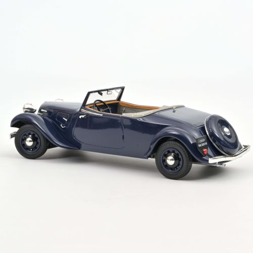MINIATURE CITROËN TRACTION CABRIOLET 1938 1:18 DARK BLUE | CITROËN