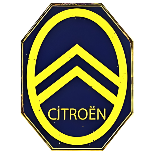 CITROËN VINTAGE LOGO DECORATIVE METAL PLATE