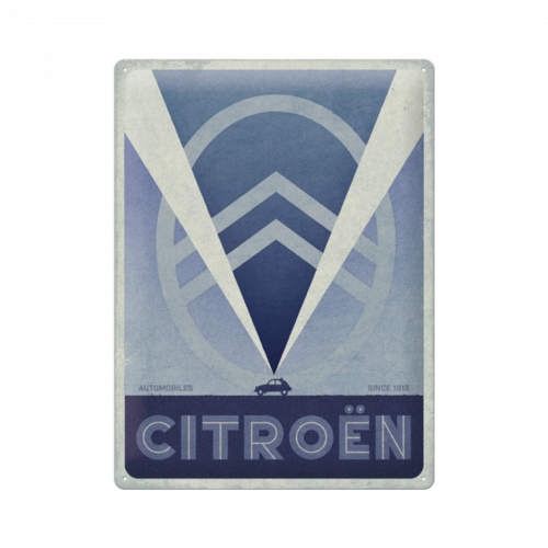 CITROËN LOGO METAL PLAQUE