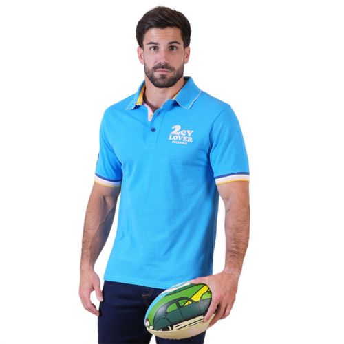 Blue Ruckfield 2CV Lover Polo Shirt