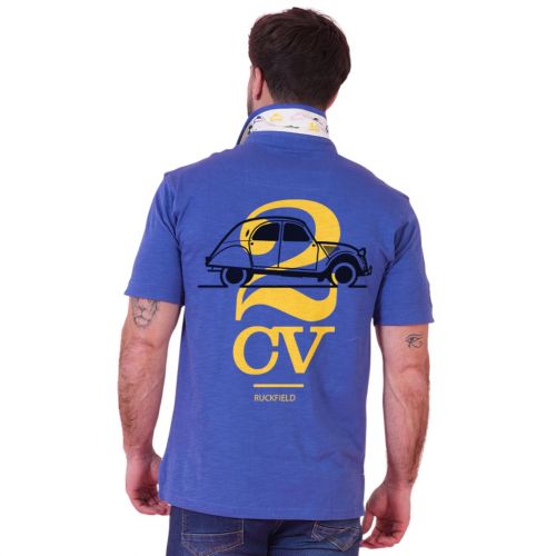 Ruckfield 2CV Blue Polo Shirt