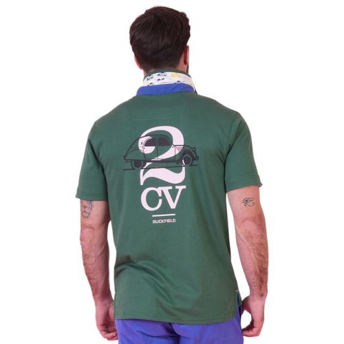 Ruckfield 2CV Khaki Polo Shirt