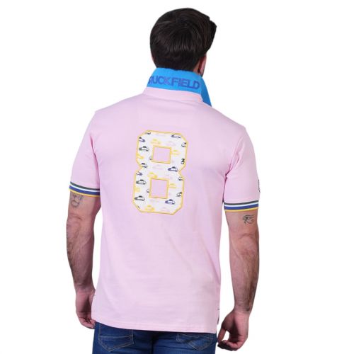 Ruckfield Lover 2CV Pink Polo Shirt