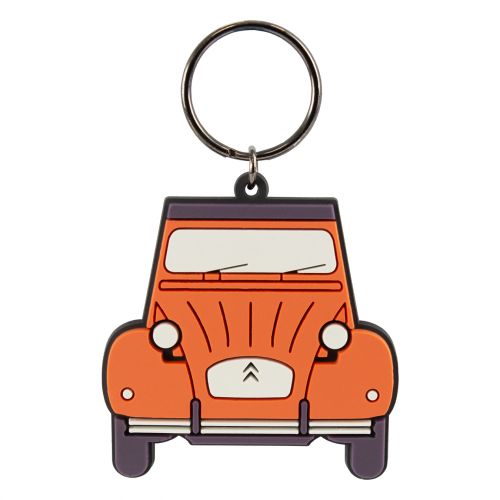 CITROËN 2CV ORANGE KEYCHAIN