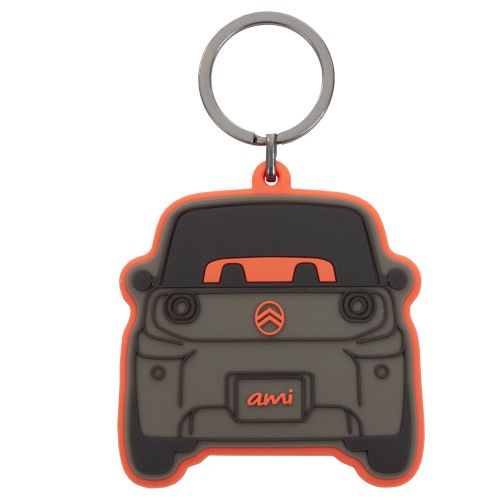 CITROËN AMI ORANGE AND NIGHT SEPIA KEYRINGS