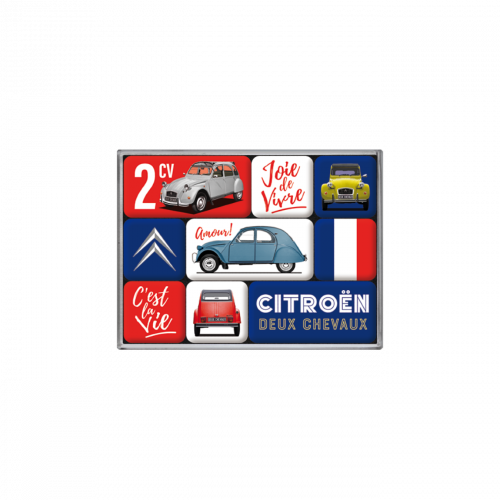 CITROËN 2 CV SET OF MAGNETS
