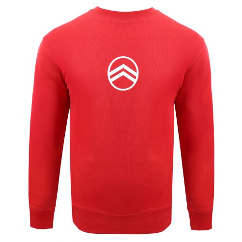 CORPORATE CREW NECK SWEATSHIRT RED