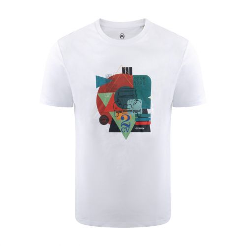 CITROËN 2CV WHITE T-SHIRT